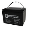 Mighty Max Battery 12V 110AH Battery Replacement for AGM-type, 110 Amp, Model# UB 121100 ML110-1243